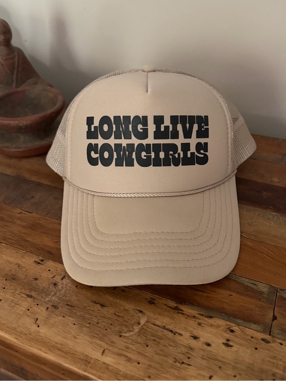 OTTO LONG LIVE COWGIRLS Graphic Trucker Hat